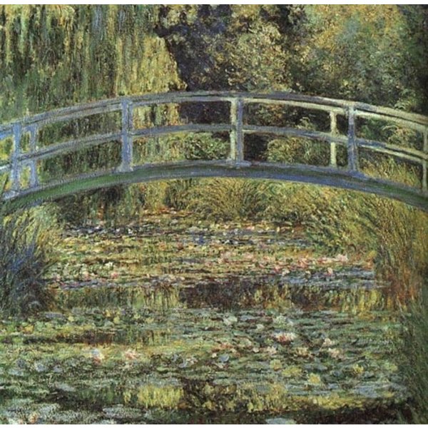 Water lilies from Monet