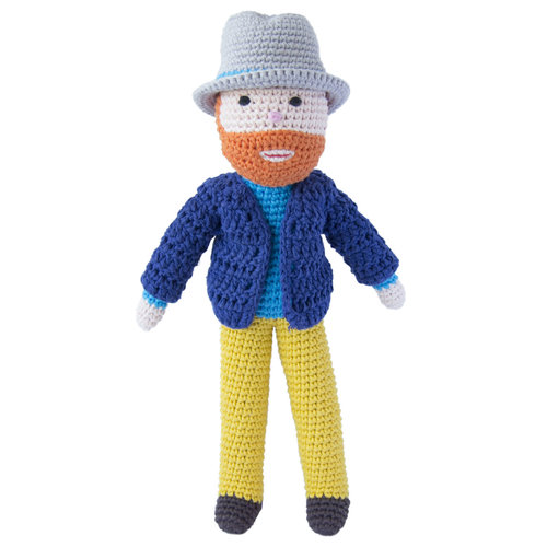 Poupée au crochet Van Gogh Poupée au crochet Van Gogh