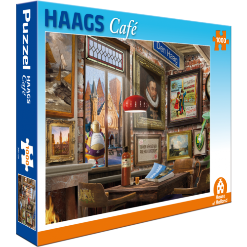 Puzzel Haags café Puzzel Haags café