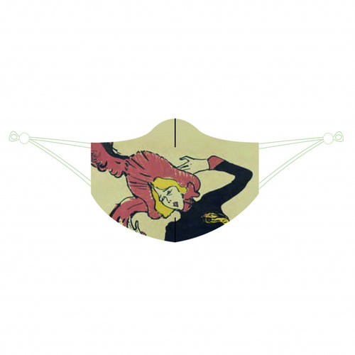 Gesichtsmaske Toulouse Lautrec, langlebig Gesichtsmaske Toulouse Lautrec, langlebig