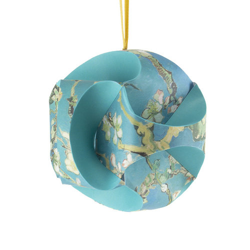 Weihnachtskugel 'Mandelblüte' faltbar Weihnachtskugel 'Mandelblüte' faltbar