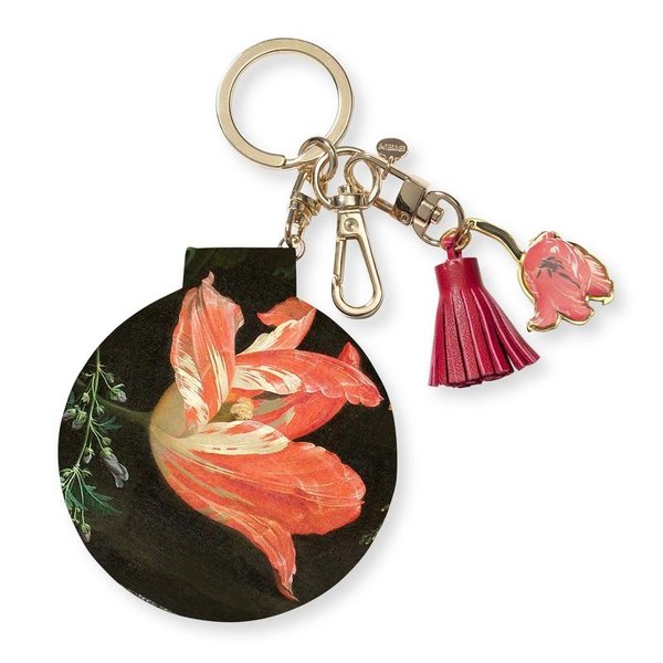 Sleutelhanger met tulpen van  Abraham Mignon