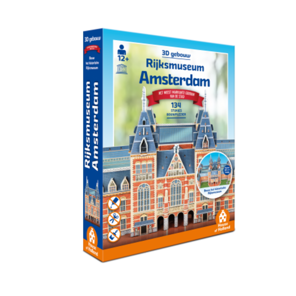 3D Rijksmuseum Amsterdam Puzzle