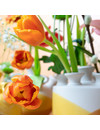 Tulpenvase ocker tauchen und färben
