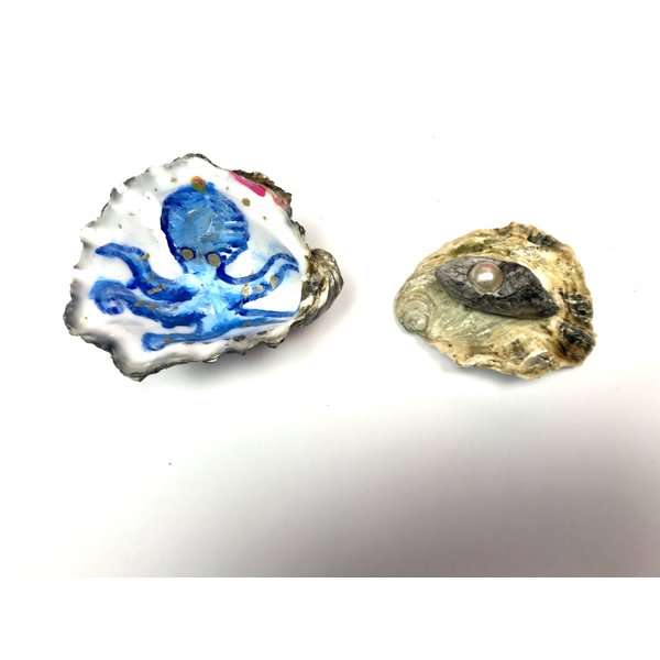 Zeeuws blauw oester doosje    'Inktvis'