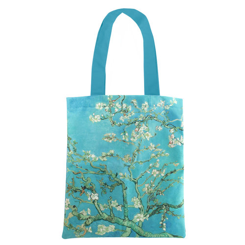 Cotton Bag with Almond Blossom by Van Gogh 