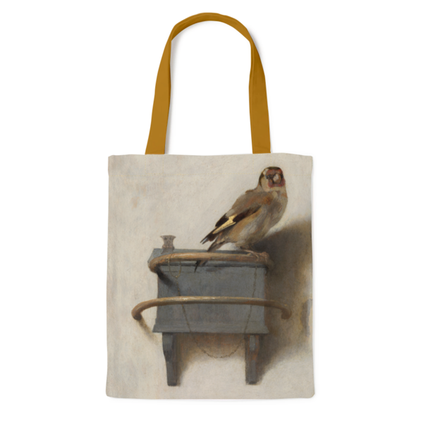 Cotton bag with The Goldfinch