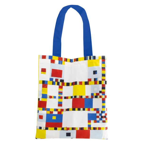 Cotton bag with Victory boogie woogie by Mondrian