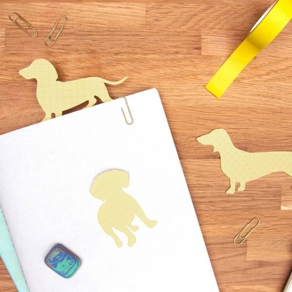 Dachshund sticky notes