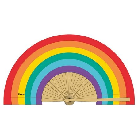Regenbogen-Fan