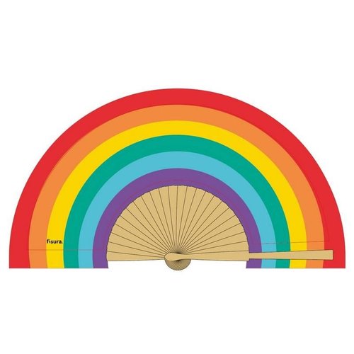 Rainbow Fan 