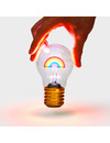 Cordless Rechargeable Light Bulb Rainbow