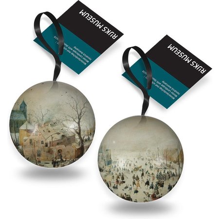 Christmas ornament Avercamp Winter landscape