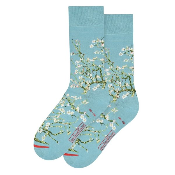 Mandelblüte van Gogh Socken