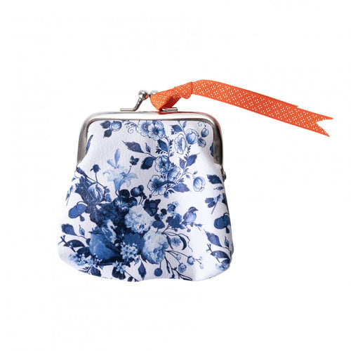 Cut purse Delft blue 