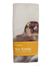 Goldfinch tea towel