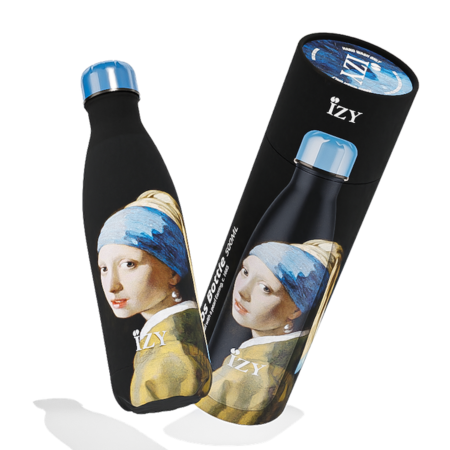Bouteille thermos Fille à la perle