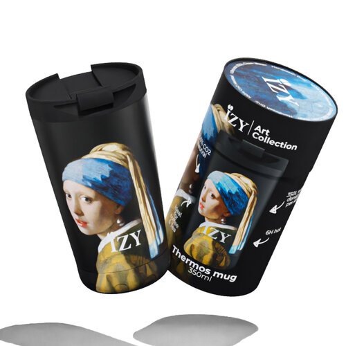 Thermo mok Meisje met de parel Thermo mok Meisje met de parel