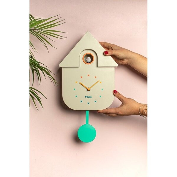 Rainbow cuckoo clock