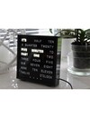 Horloge de mots LED