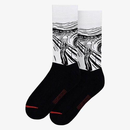 Les chaussettes Le Cri d'Edvard Munch 