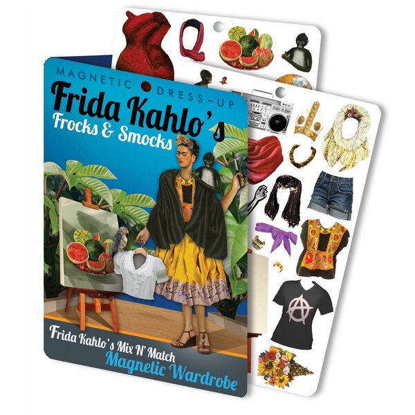 Magnetic dress-up doll Frida Kahlo