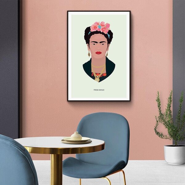 Frida Kahlo on the wall