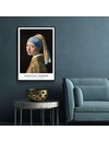 Affiche Johannes Vermeer - La Jeune Fille à la Perle