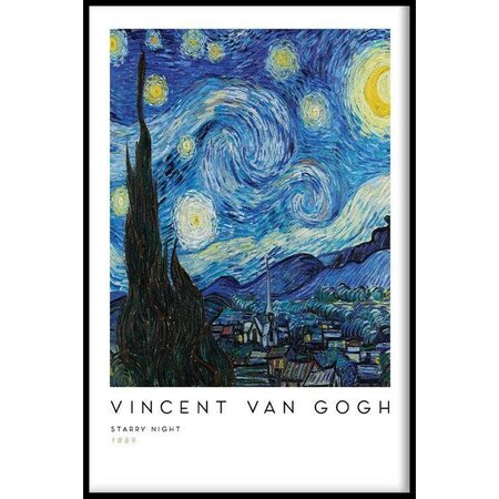 Vincent van Gogh - De Sterrennacht