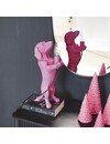 Dachshund lamp pink