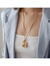 Collier avec pendentif en forme de chien ballon mignon