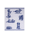 Hand and tea towel with Nhaan the dachshund