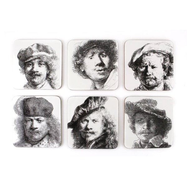 Onderzetters portret Rembrandt