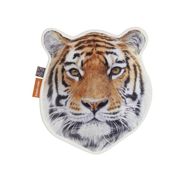 Coussin décoratif tête de tigre Freek Vonk