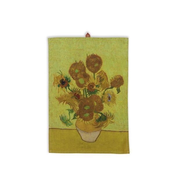Van Gogh Museum Theedoek Sunflower Tea Geel