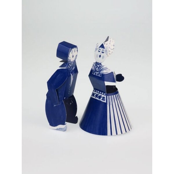 Kissing couple foldable card plus envelope