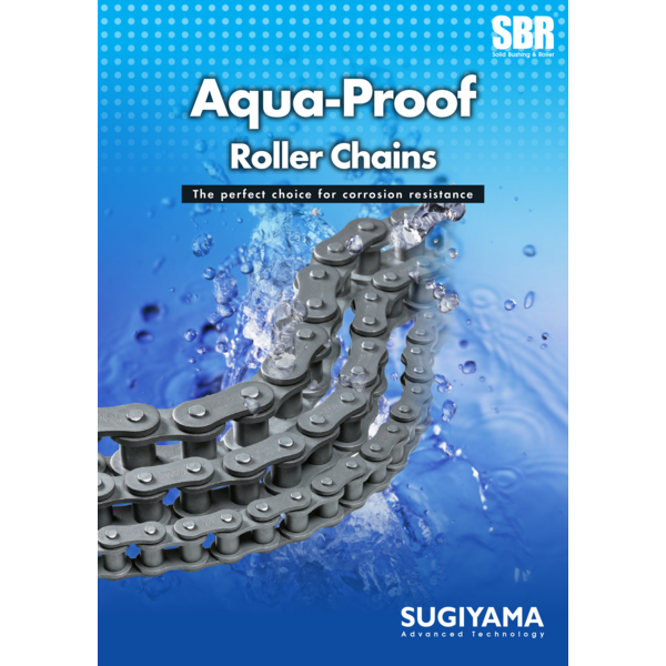 Aqua proof roller chains