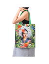 Sac en coton à l'effigie de Frida Kahlo