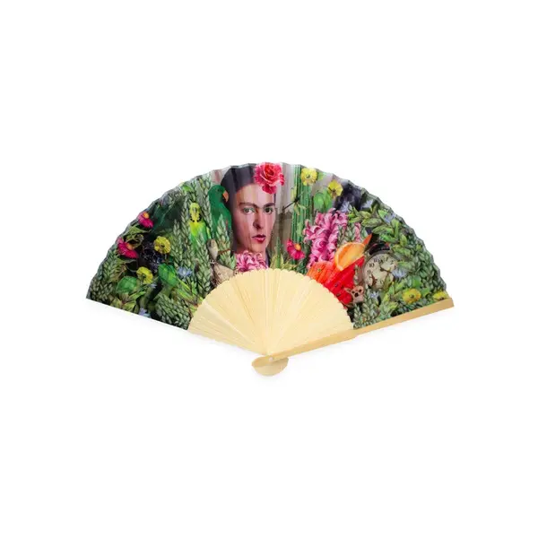 Fan mit Frida Kahlo