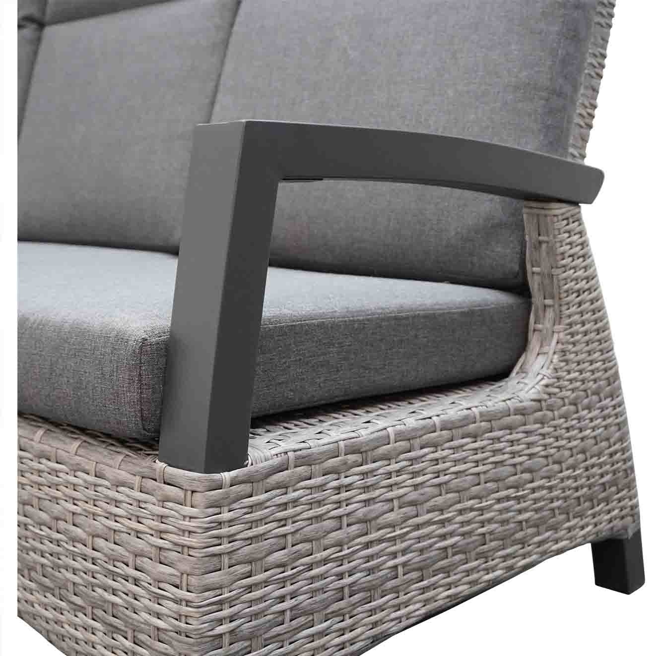 Prato Brick loungebank | verstelbaar | 195cm