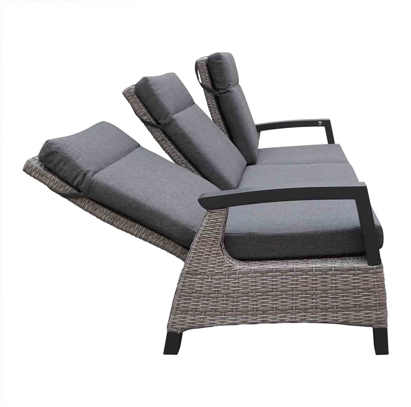 Prato Brick loungebank | verstelbaar | 195cm