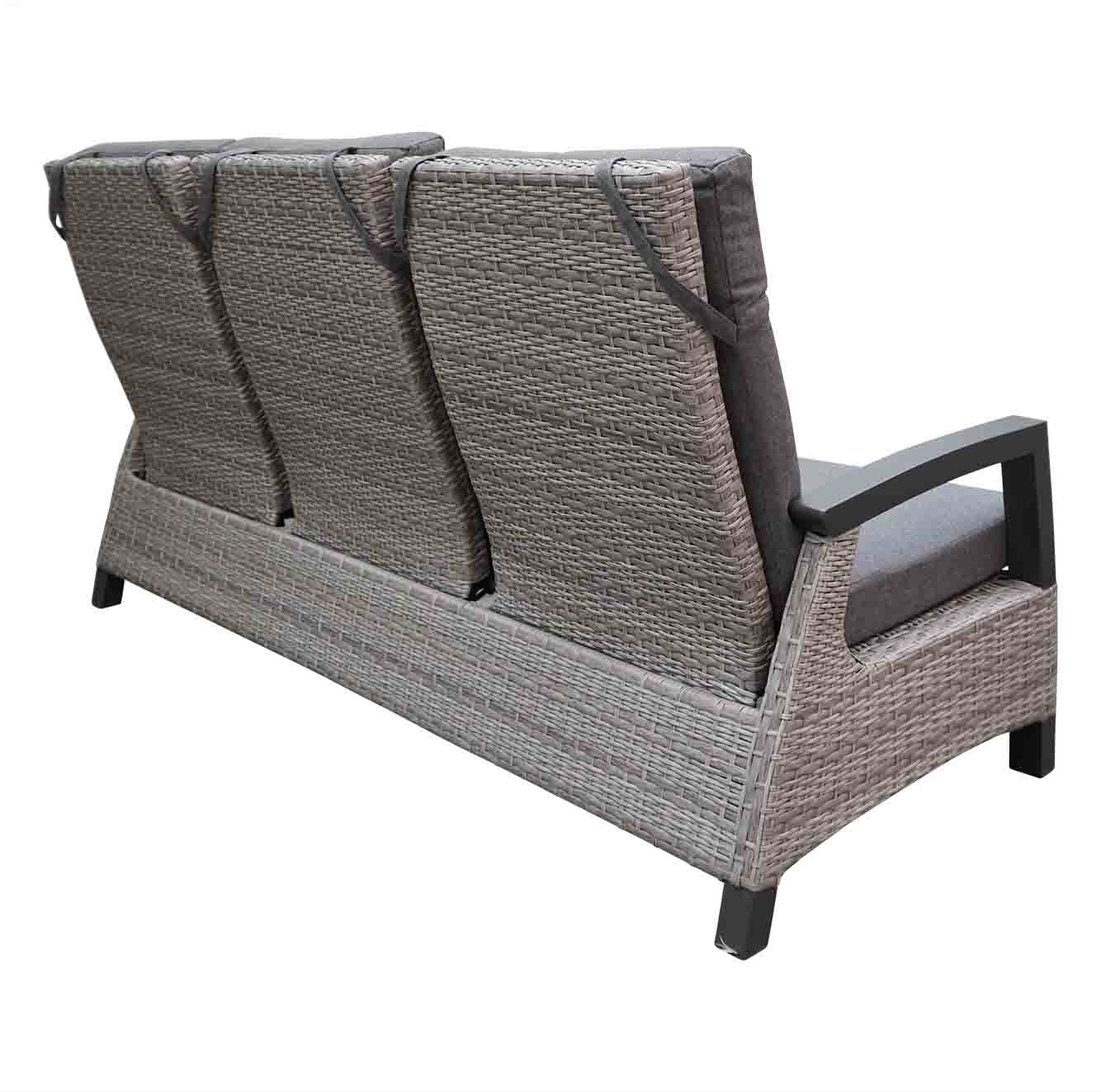 Prato Brick loungebank | verstelbaar | 195cm