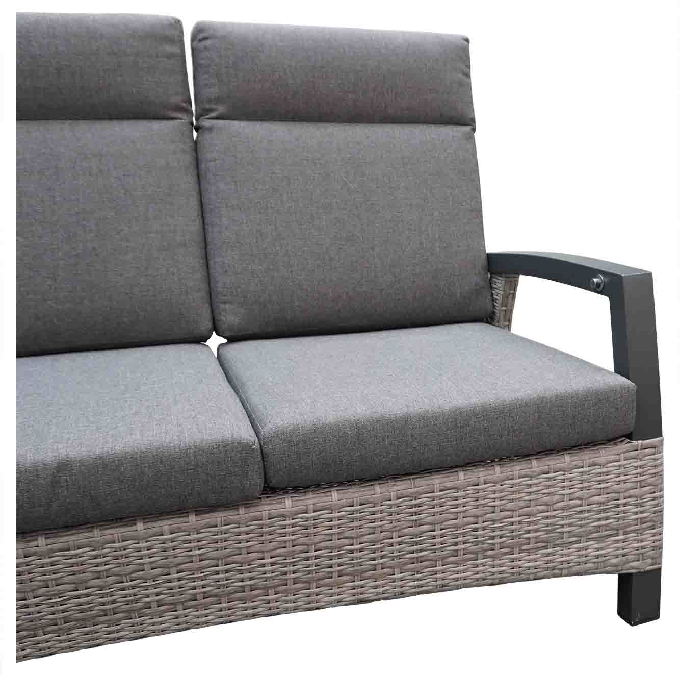 Prato Brick loungebank | verstelbaar | 195cm