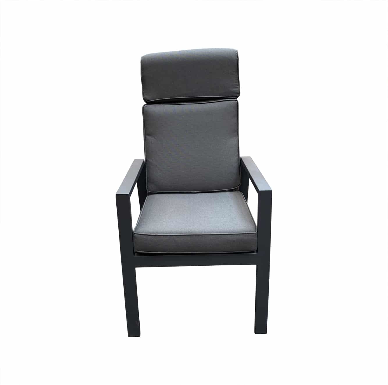 Palazzo XL dining tuinstoel aluminium verstelbaar | aluminium | antraciet