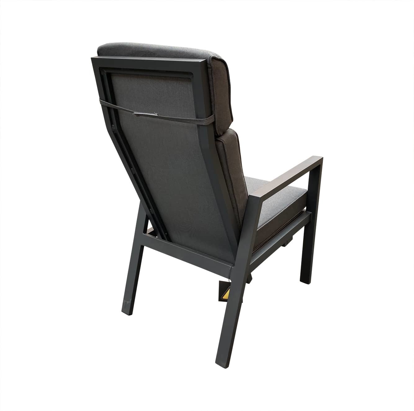 Palazzo XL dining tuinstoel aluminium verstelbaar | aluminium | antraciet