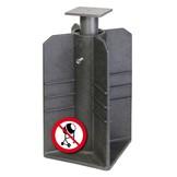 Ingraaf parasolvoet voor zweefparasol