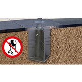 Ingraaf parasolvoet voor zweefparasol