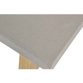 Veltis/Karlstad wit dining tuinset | 4 personen | betonlook + kunststof | 200cm