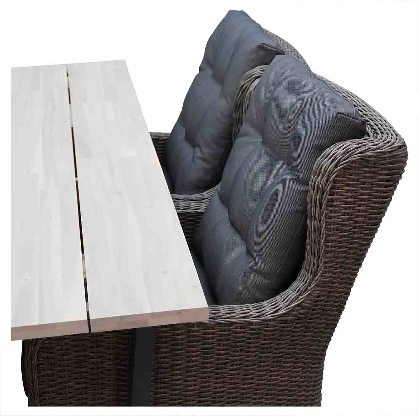 Sunbury/Pisa dining tuinset 5-delig | 180cm