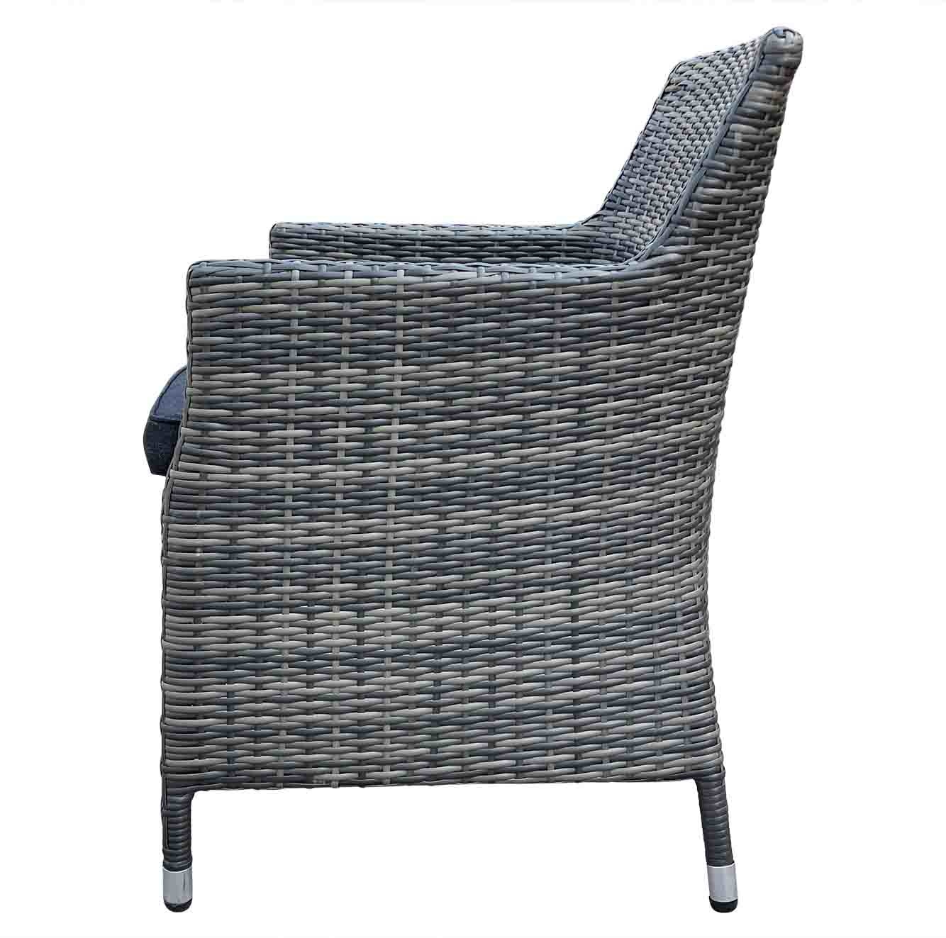 Toulouse dining tuinstoel | Kobo Grey